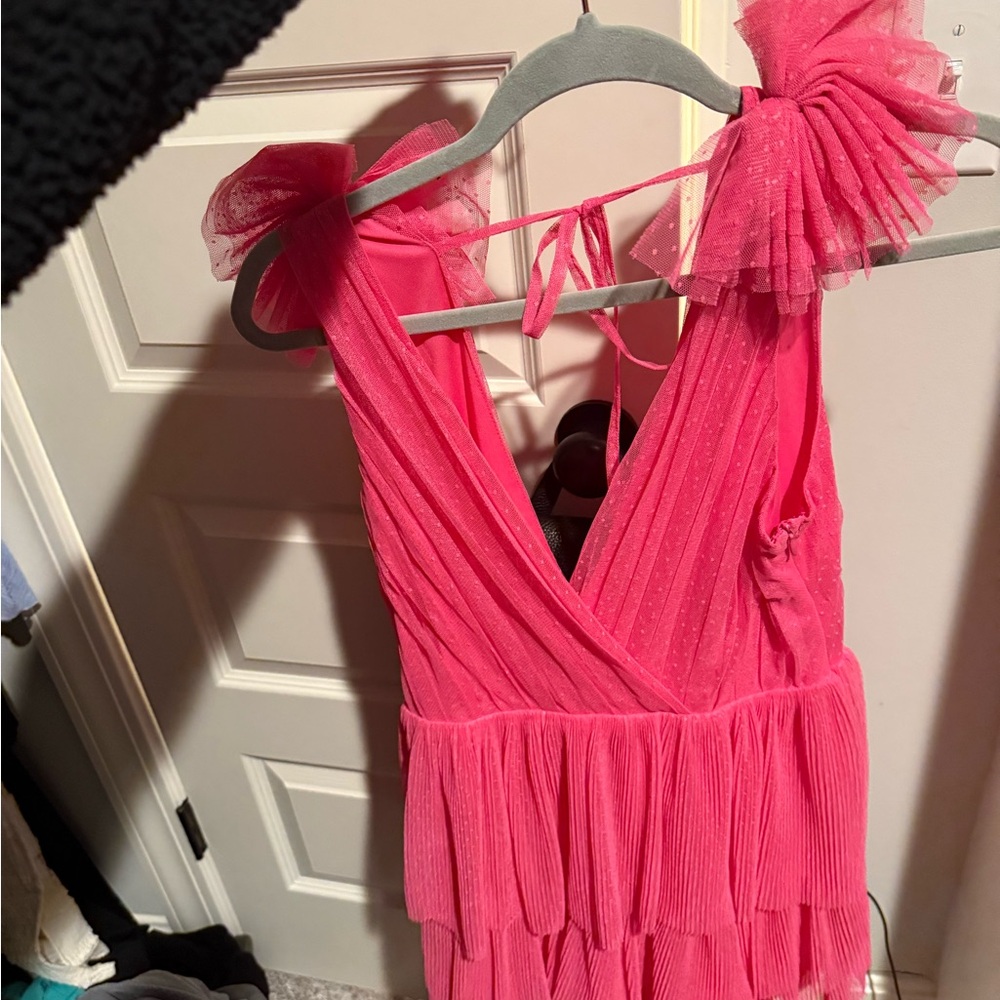 Storia Pink Layered Dress